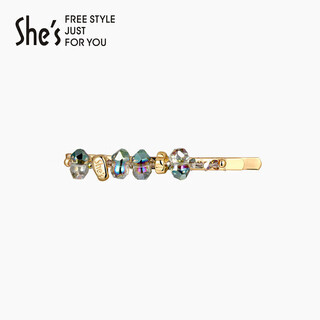 She s qianzi hairpin crystal guard imitation crystal bangs side clip fashion hairpin birthday gift for girlfriend