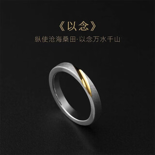 Banidier (yin nian) ring men's trendy korean version men's single student index finger ring female couple's tail ring gift for boyfriend, one men's model (the opening can be adjusted in size)