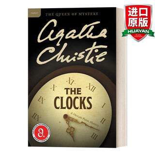 The clocks english original version the strange clock mystery agatha detective poirot series novels english version imported english original books
