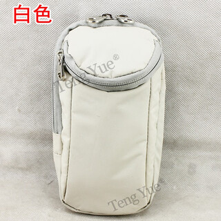 Teng yuetengyue 585 wrist bag multi-functional bag for men and women couples sports mobile phone arm bag custom-made white. small size