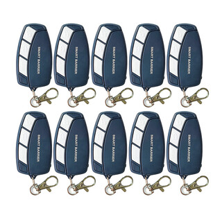 Gate remote control 4xsmart code smart barrier telescopic door lift rod 418mhz handle welding code 10 learning codes 433x remote control