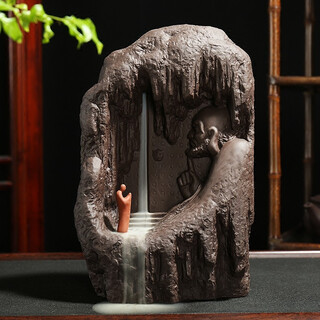 Dynasty memory purple pottery sand backflow incense burner tea pet ornaments boutique tea table tea play tea pet can raise creative and interesting tea art accessories