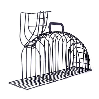 Washing cat cage, cat blowing cage, washing cat artifact, anti-scratch, blow-dry, cat bathing cage bag, fixed cat supplies, anti-scratch, washing cat cage, black s-suitable for 4 jin jin equal to 0.5 kg or less