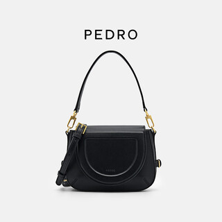 Pedro shell bag 25 autumn new arrival series fashion flip shoulder bag women's bag pw2-76390120 black mini bag