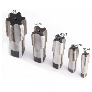 Four-point inch pipe thread tap z1/81/41/23/41 points 2 minutes 3 minutes 4 inches g1/2 (4-point straight pipe tap)