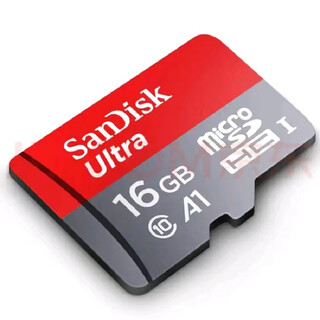 闪迪16GB TF（MicroSD）存储卡 C10 A1至尊高速内存卡行车记录仪监控 16G闪迪内存卡