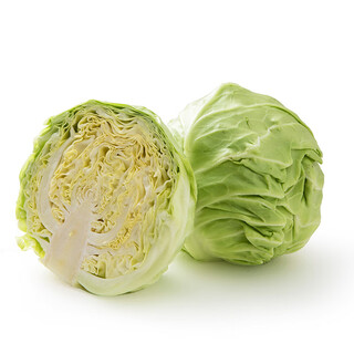 Fun and fresh organic cabbage 1jin jin is equal to 0.5kg no. 1 member store straight from the source