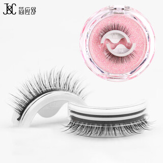 Jian yingshu w09 natural slim glue-free false eyelashes 1 pair reusable one-piece natural super sticky grafted eyelashes