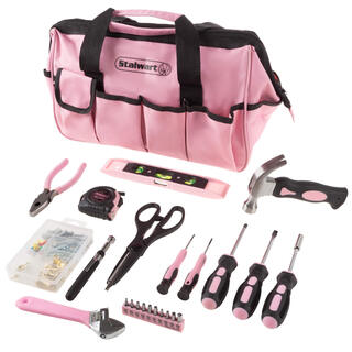 Stalwart75-ht4095 tool kit - pink