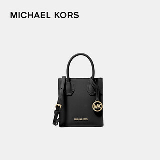 Michael kors goddess' day gift mk women's bag mercer mini accordion bag shoulder bag black 35s1gm9t0l black