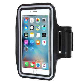 Felker running mobile phone arm bag unisex outdoor sports cycling travel armband bag wrist bag suitable for apple android samsung xiaomi huawei mobile phone large-armband-black
