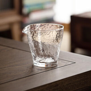Toyo-sasaki glass brand official flag japanese imported oriental sasaki water ripple fair cup tea cup japanese simple tea set water ripple fair cup
