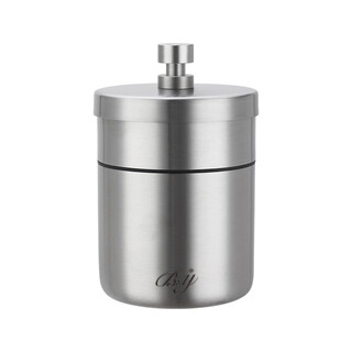 B&y 304 stainless steel ashtray heightened and thickened ashtray windproof car cigarette cup thick material fashionable bar ashtray 255 single 304 single covered