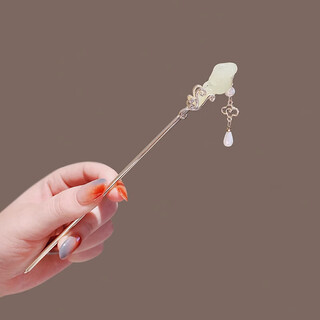 Crystal hairpin xiangyun ancient style tassel step shake hairpin women's high-end hairpin practical birthday gift for girlfriend and wife