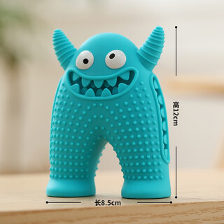 Kimpets dog toy teething resistant bite-relieving artifact teddy cocker puppy vocal relieving boredom pet toy supplies blue