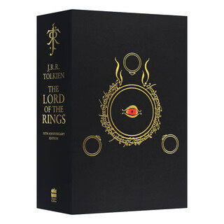 The lord of the rings english original novel lord of the rings series collection single volume 50th anniversary hardcover commemorative edition j.r.r. tolkien english version imported english original books