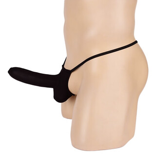 Ye zimei men's sexy underwear ultra-thin transparent ice ribbon set thong men's t-pants men's see-through sexy underwear 4058