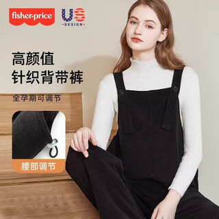 Fisher-price maternity overalls 2025 new autumn and winter outerwear large size velvet loose casual small maternity wear yahei l