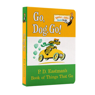 进口英文原版 Go, Dog. Go! Dr. Seuss 苏斯博士 儿童纸板书