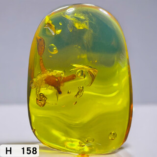 Zi mian natural burmese amber raw ore water purified gold blue amber blood amber ancient living water gall plant insect amber egg surface water drop pendant no. h158 height, width and thickness 33 22 8mm