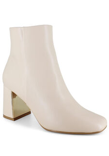 Xoxo women's kanni ankle boots off-white 8.5