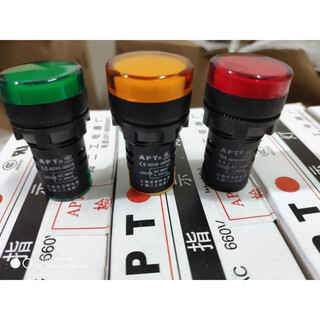 Shanghai ergong electrical appliance factory apt ad16-22d/s led solid color ds highlight a009397 indicator light ac220v green green