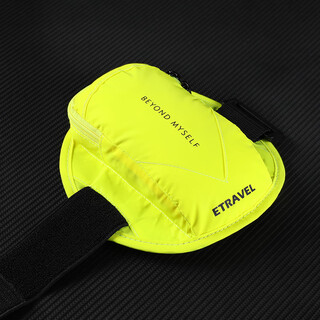 Gphf japanese running mobile phone bag arm bag equipment sports mobile phone arm cover night running arm bag men's wrist bag fluorescent yellow-fully reflective