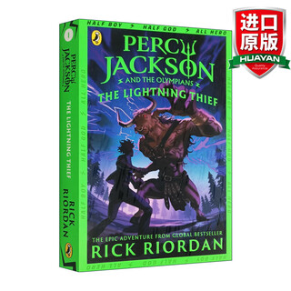 英文原版 波西·杰克逊与神火之盗 Percy Jackson and the Lightning Thief Book 1 波西杰克逊第一季