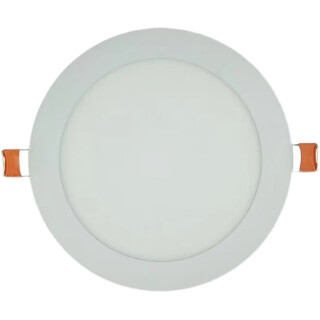 卡焰照明led超薄筒灯面板灯嵌入式天花孔灯家用圆形客厅吊顶洞灯 4寸9W白光 开孔13