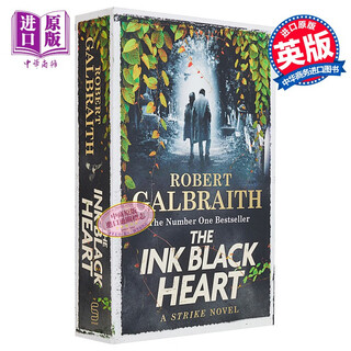 神探斯特莱克6 墨黑之心 英文原版 The Ink Black Heart A Cormoran Strike Novel Book 6 Robert Galbraith