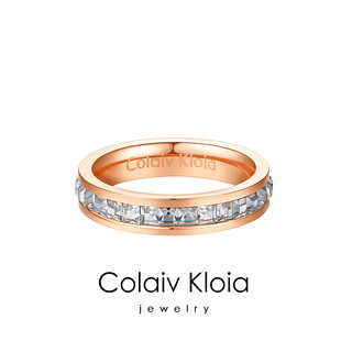 Colaivkloia baby's breath ring for women rose gold pair ring couple ring fashion ring 520 valentine's day birthday gift tk0326 new rose gold baby's breath us size 7