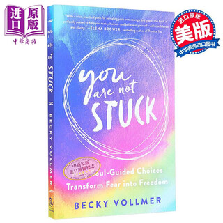 你没有被困住 灵魂引导的选择如何将恐惧转化为自由 You Are Not Stuck 英文原版 Becky Vollmer 经管励志