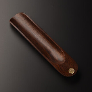 Congjian ebony tea spoon solid wood tea clip kung fu tea set divided teaspoon tea shovel tea ceremony six gentlemen accessories ebony ruyi tea spoon