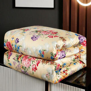 Silk quilt, mulberry silk, spring and autumn quilt, air-conditioned quilt, thickened winter quilt, single double quilt core cotton mattress, one meter of sunshine 1.5*2.0 meters 8jin jin is equal to 0.5 kilograms