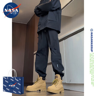 Nasawassup velcro waterproof assault pants men's autumn and winter american functional workwear leggings outdoor hiking pants black regular-k61-hmfs xl recommended 120-135jin jin equals 0.5 kg