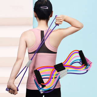 Pull it off and replace it with a new one. psifeng 8-figure tension back training elastic band multi-functional fitness elastic band for home shoulder and neck fitness equipment to exercise arms and slim back. mixed hair. random colors.