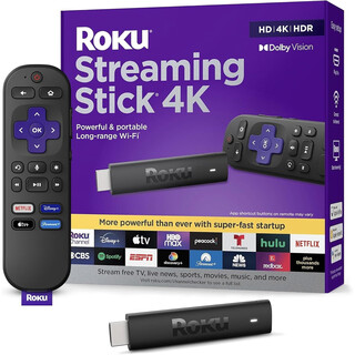 Roka spot roku streamer stick 4k tv box network set-top box streaming media device roku streamer (unpacked and not returned) brand new and original, no soft routing, do not take pictures
