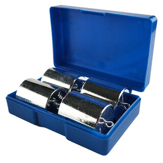 Hujiao metal hook code junior high school physics teaching instrument bending hook mechanical combination experimental equipment 200g*4 a box