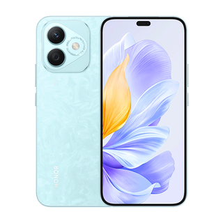 Honor x60i is thin and light with long battery life. high-brightness oled eye-protecting large screen. ip64 waterproof. ten-sided anti-fall. new 5g smartphone honor 60 yunshui blue 8gb+256gb