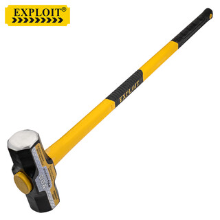 Exploit inverted octagonal hammer all-steel hammer heavy-duty fiber handle large hammer 10 pounds shock-absorbing handle 101188
