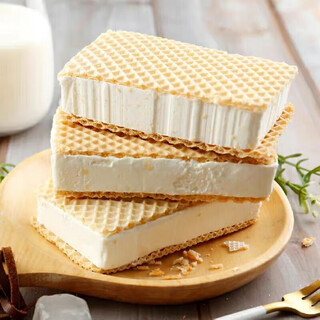 Sofia sofia 12 boxes of wafer milk ice cream internet celebrity ice cream boxed ice cream sorbet square cake batch full box sofia wafer milk 8 boxes (520g)