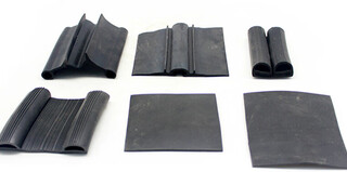 Cold storage door skin resistant to low temperature and anti-freeze opening door b-type rubber strip door frame seal strip sliding door rubber strip sweeping floor open door door frame rubber strip width 9.5