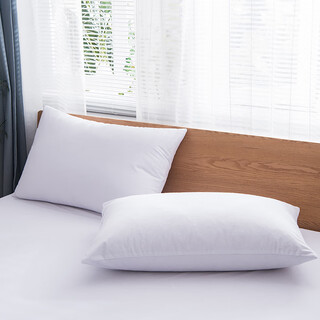Pillowcases for naiqu hospital hotels pure white thickened encrypted enlarged 55*85 satin pillow core cover 50*80 pure white edgeless 48*74cm single pack