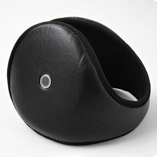 Wang ximai earmuffs winter cold protection, back-worn earmuffs, ear warmers, velvet thickening, unisex earmuffs, earmuffs, earmuffs, leather amplification model, upgraded with velvet and thickening