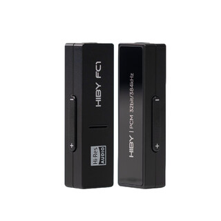 Hiby fc1 (cs46l41 version) portable hiby decoder amp for android phones and tablets small tail typec to 3.5 digital-to-analog converter aluminum alloy fc1 (cs46l41 version) black