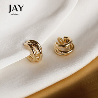 Jay 2025 new mosquito repellent disc no piercing ear clip women's clip-on earrings as birthday gift for girlfriend