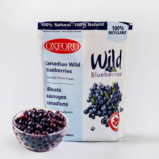 Jingxiansheng jingxiansheng oxford wild blueberries canada imported frozen blueberries 1500g oxford brand