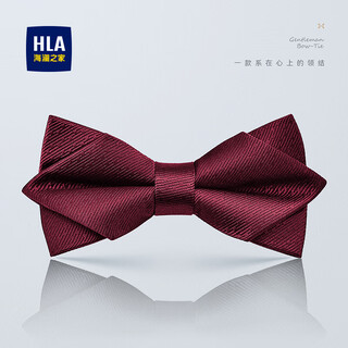 Heilan house (hla) bow tie men's bow birthday gift for boyfriend and husband to receive flowers for business wedding groom