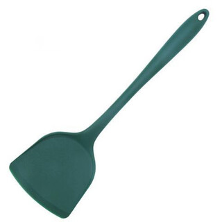 Mengyier silicone spatula silicone spatula household non-stick pot spatula old-fashioned kitchen utensils dark green