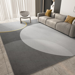 Gu die living room carpet coffee table rug 2023 new light luxury gray girls bedroom bedside sitting sofa free of wash baiyue guanghua 100x140 suitable for small sofa